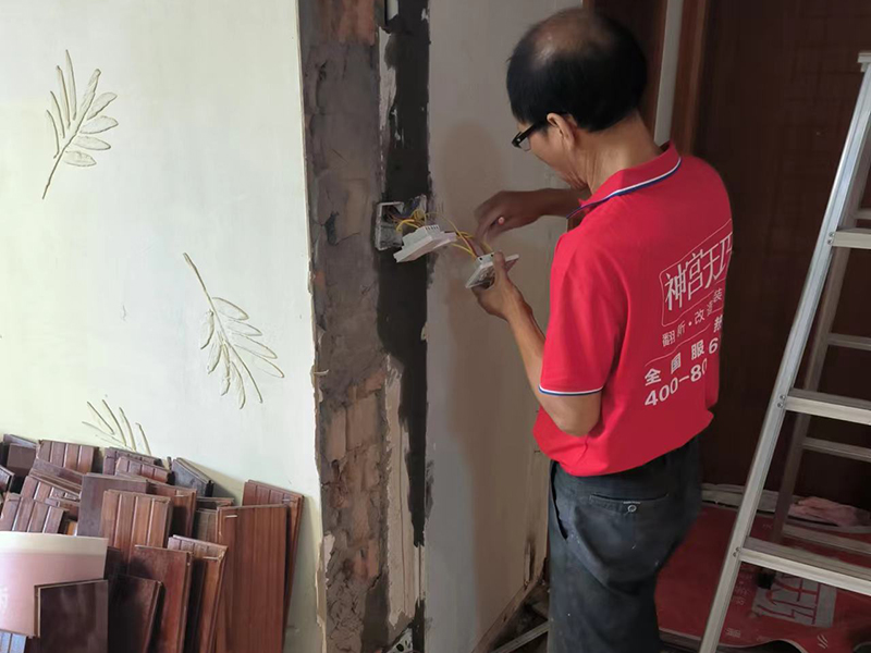 124平清水房简单装修 宁波首南街道学府一号 新房装饰装潢全包